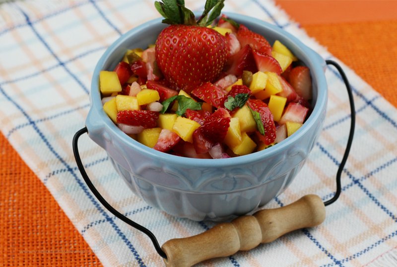 Move the boring salsa to the fridge, because this recipe for Strawberry Mango Salsa recipe could easily become your family's new favorite!
