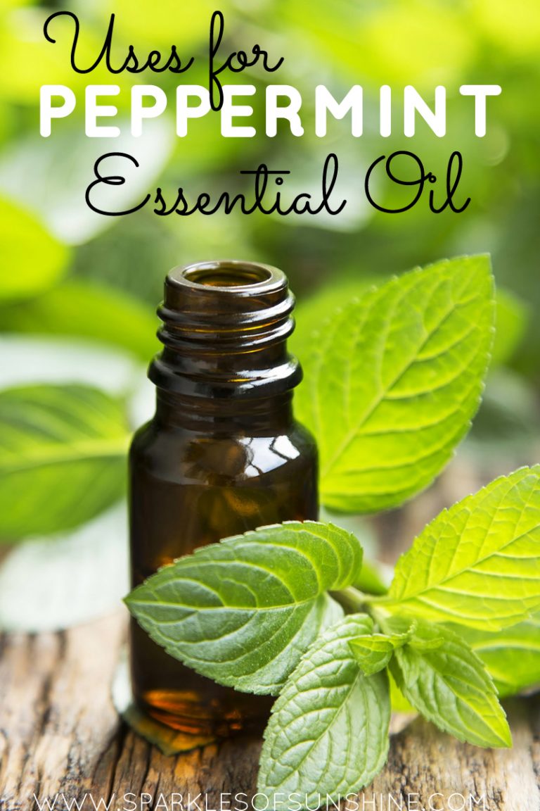 Using Peppermint Oil Uses for Peppermint Essential Oil - Sparkles of Sunshine