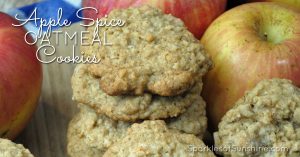 njoy the fall season with apple spice oatmeal cookies, the perfect treat to enjoy with apple cider on cool, crisp days.