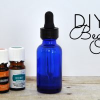 Save money by making beard oil at home. This simple DIY Beard Oil recipe uses only a few ingredients with essential oils to make a natural alternative to store bought products.
