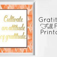 Snag this gratitude fall free printable to display in your home during the season of thanksgiving this year.