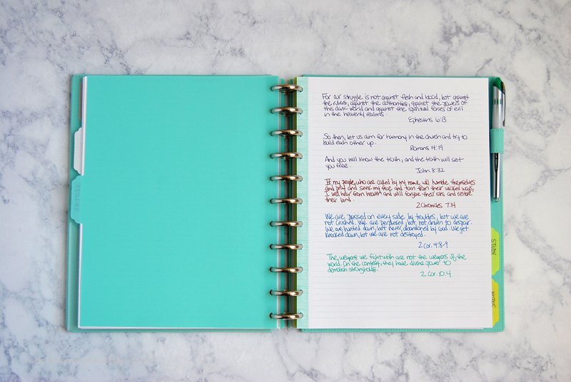 Learn how to create a prayer journal notebook of your very own to enrich your prayer life.