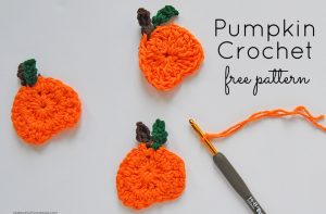 Check out this cute pumpkin crochet free pattern perfect for fall. Attach it to a pillow, make a garland, you choose!