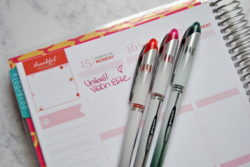 Want to know which pens to use for your weekly and monthly planning? Discover the best pens for planners that won't bleed, smear or dry out.