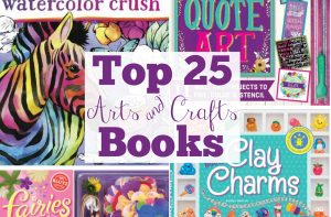 Thinking of trying out a new craft or looking for the perfect gift for the crafty ones in your life? Check out this list of the top 25 Arts and Crafts Books at Sparkles of Sunshine.