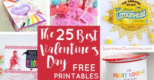 Want to make someone's Valentine's Day special this year? Check out the 25 best Valentine's Day free printables to share the love with someone this year.
