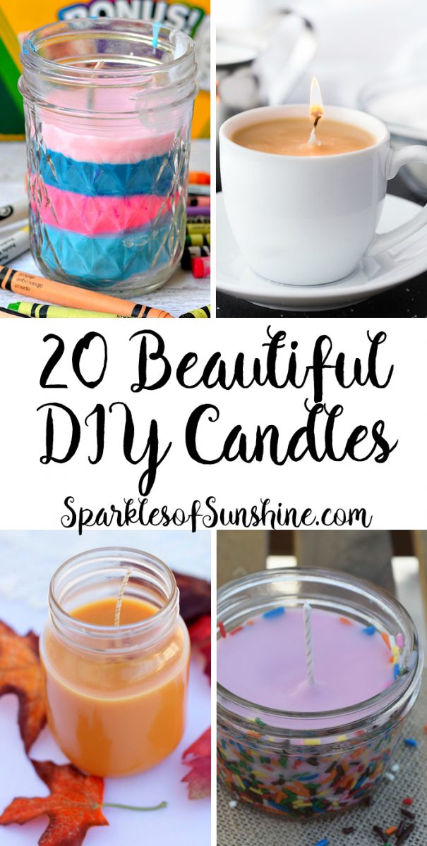 Looking for a fun new craft project? Check out these 20 beautiful DIY candles you can easily make yourself.