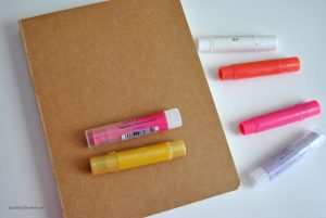 Learn how to decorate a boring craft notebook and turn it into something fun and stylish!