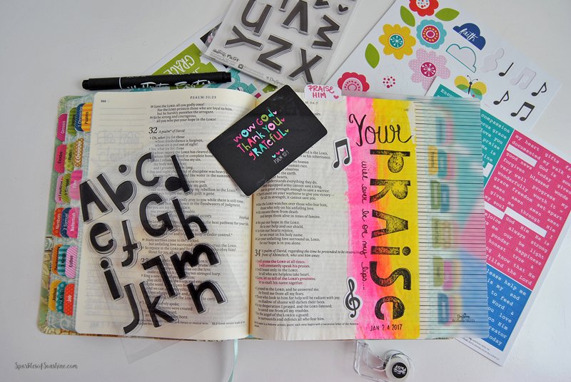 So, you think you're not creative enough for Bible journaling? Think again! It's not as hard you think when you use the right resources.