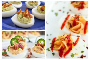 Tired of old traditional deviled eggs recipes? Check out this collection of 18 unique deviled eggs recipes to try.
