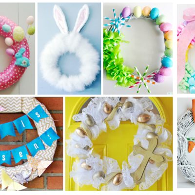 Over 20 Gorgeous Easter Wreaths You Can Make