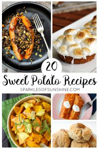 Do you love sweet potatoes? Check out this collection of 20 sweet potato recipes to try that will bring you comfort this fall.