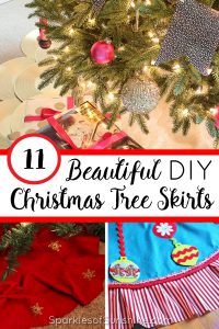Check out this beautiful collection of 11 Christmas Tree Skirts you can make for yourself.