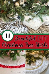Check out this beautiful collection of 11 Christmas Tree Skirts you can make for yourself.