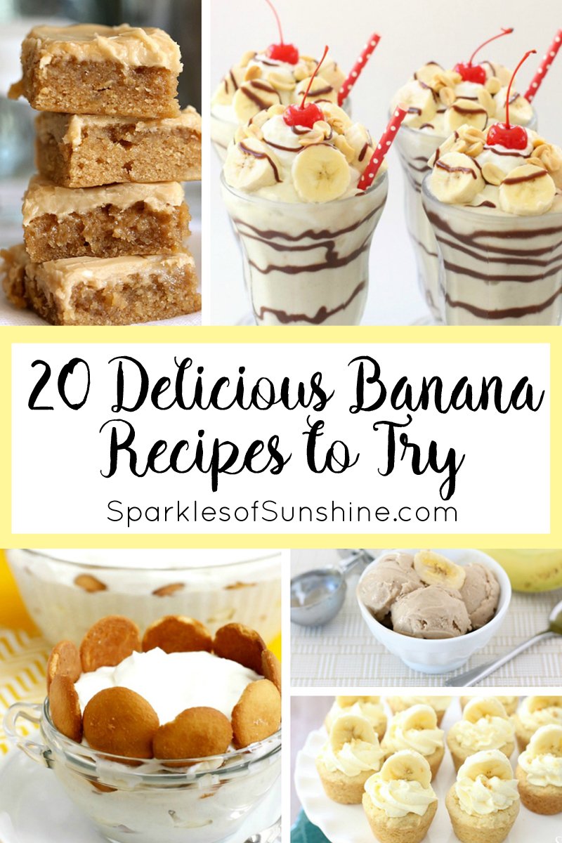 Love the taste of banana? Check out these 20 delicious banana recipes to try that will take your taste buds on a flavorful ride!